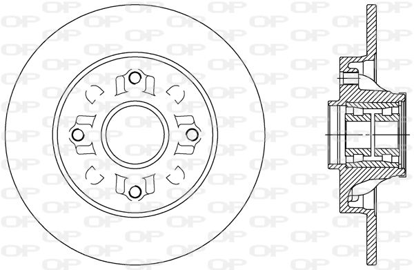 OPEN PARTS Piduriketas BDR2388.30